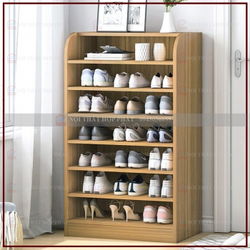 Tủ Giầy Hiện Đại Gỗ TGG001 - Kệ để giày dép gỗ công nghiệp không cánh